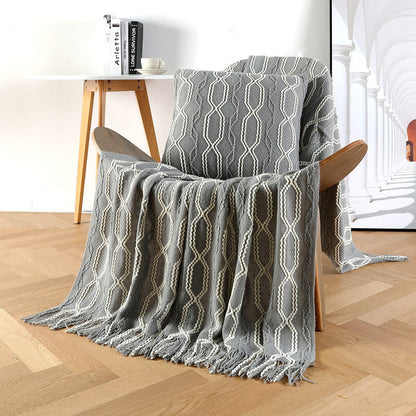 Textured Throw Blanket
