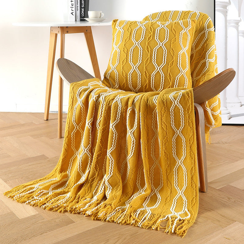 Textured Throw Blanket