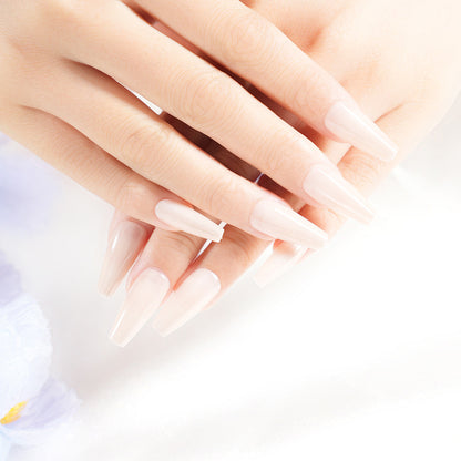 Elegant Coffin Press-On Nails Acalora