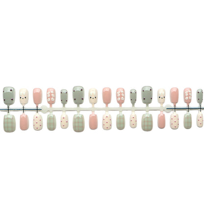 Creative Themed Press-On Nail Art Set Acalora
