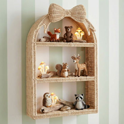 Basket shelf with bow motif Acalora