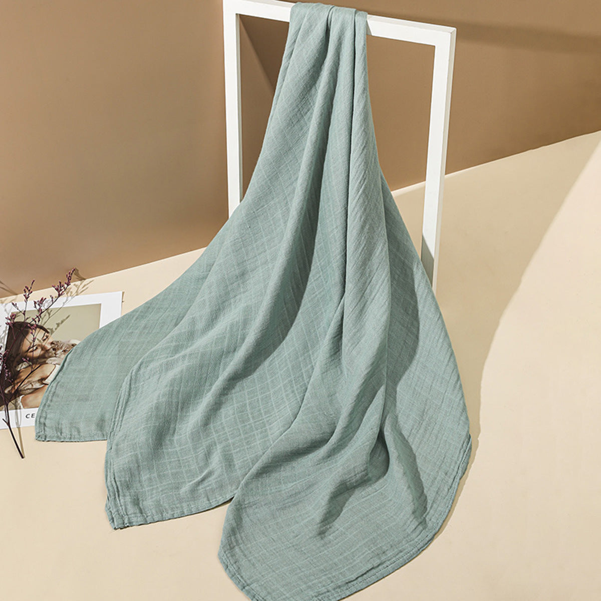 Lightweight Breathable Muslin Blanket