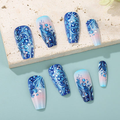 Artificial nails in elegant water design Acalora