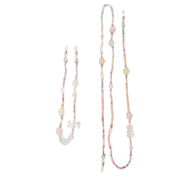 Decorative Beaded Eyewear Chain Acalora