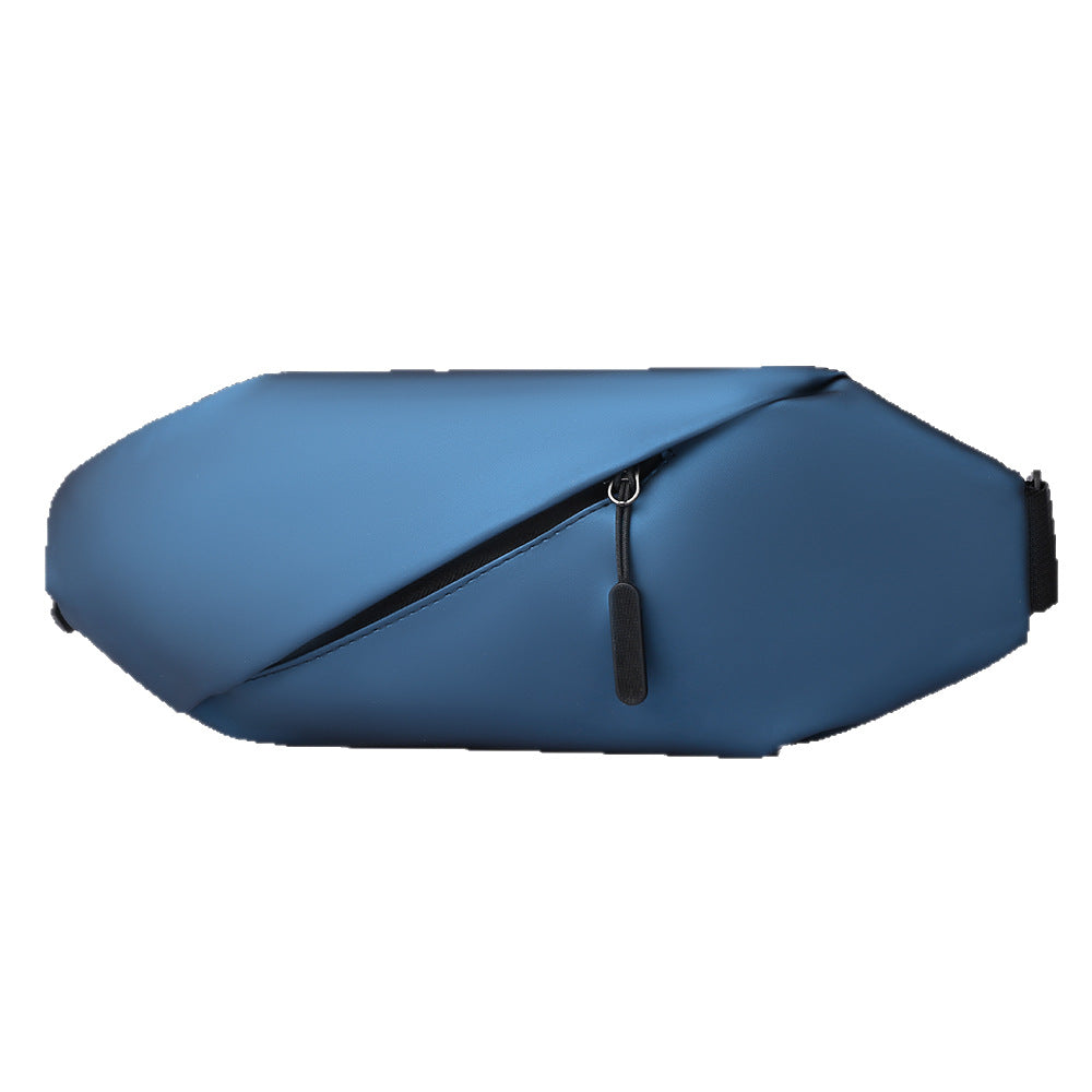 Modern Structured Leather Sling Bag Acalora