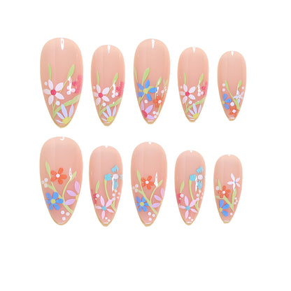 Artistic Floral Nail Design Kit Acalora