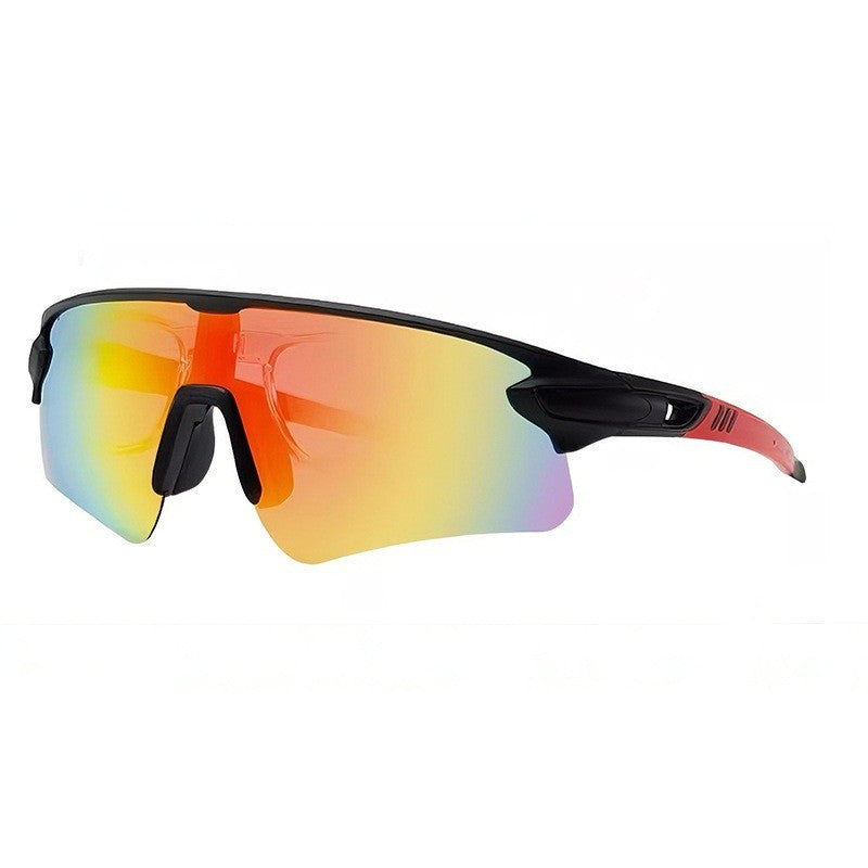 Unisex sporty high-performance sunglasses with aerodynamic design and adjustable nose pad Bowlift