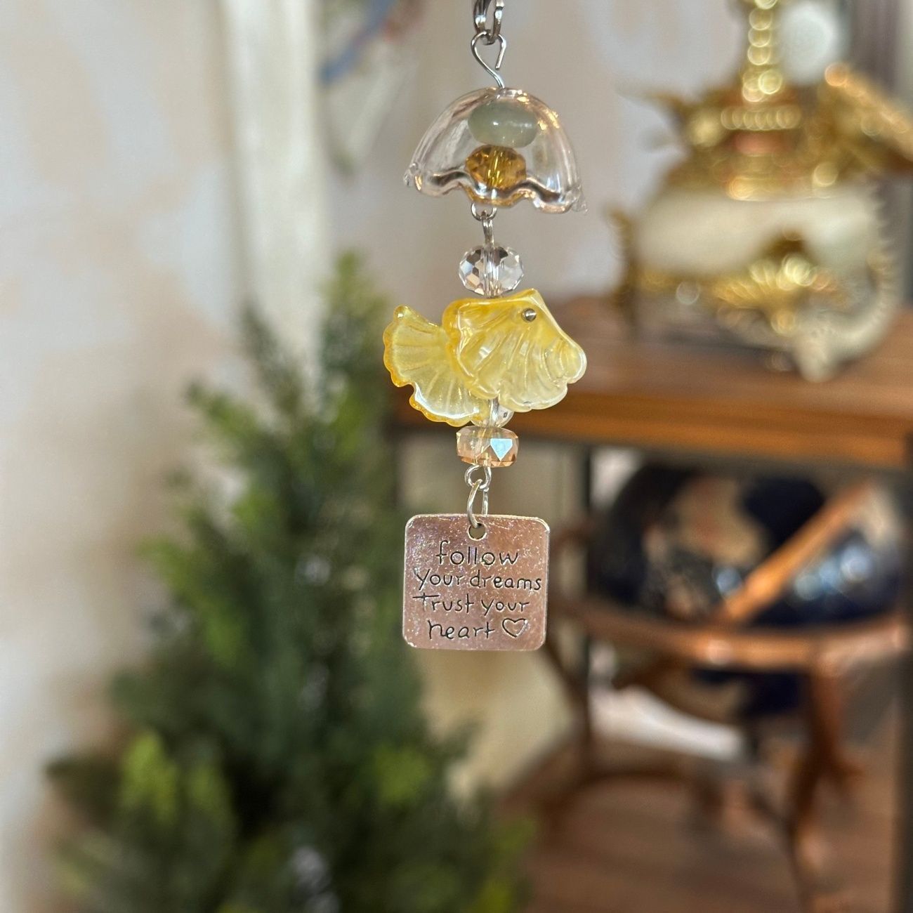 Inspirational Charm Keychain Acalora