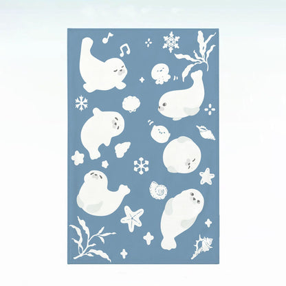 Sea Life-Themed Plush Throw Blanket