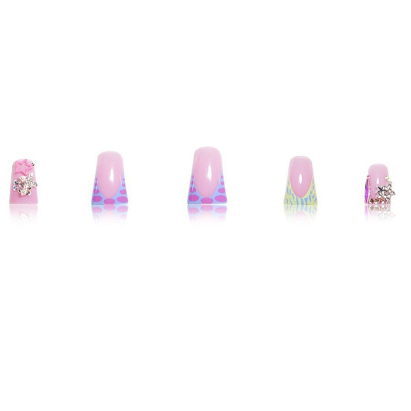 Decorative Press-On Nails Acalora