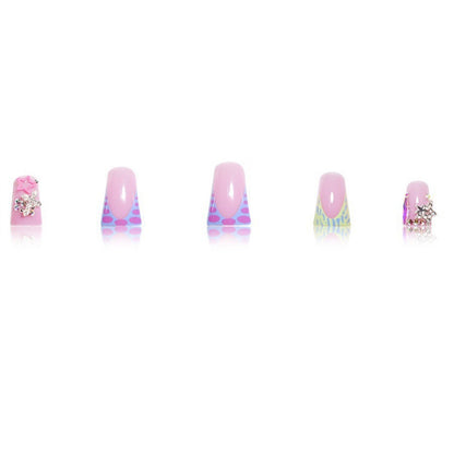 Decorative Press-On Nails Acalora