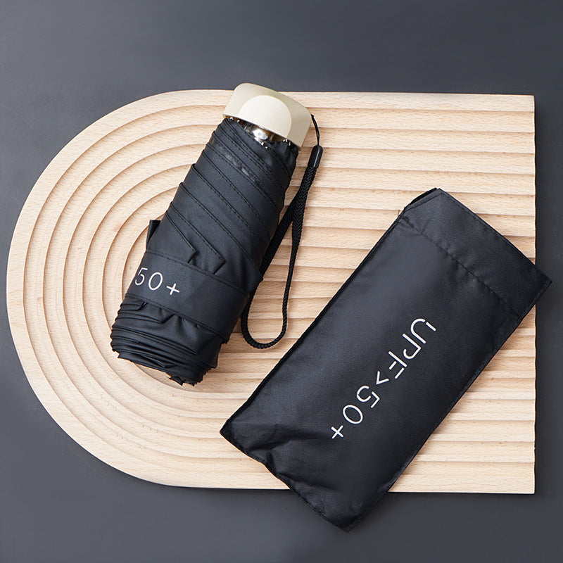 Women's UV protection umbrella with intelligent folding mechanism Brehn
