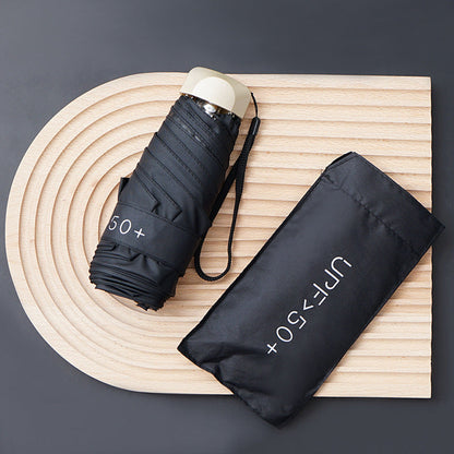 Women's UV protection umbrella with intelligent folding mechanism Brehn