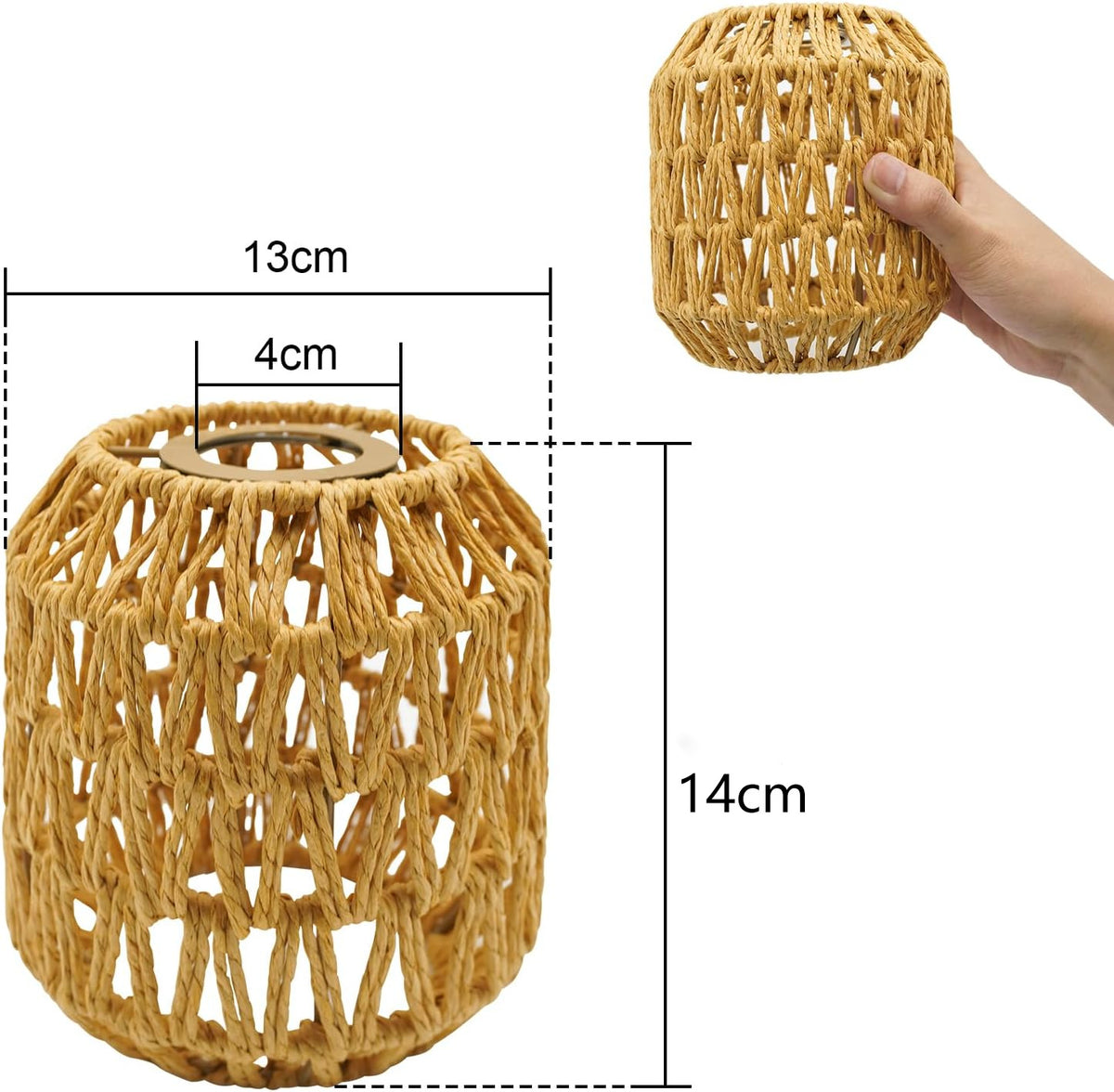 Decorative lampshade with modern design Acalora