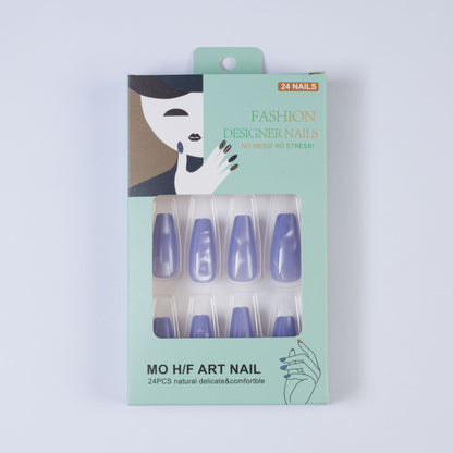 Acrylic nails in elegant stiletto design Acalora