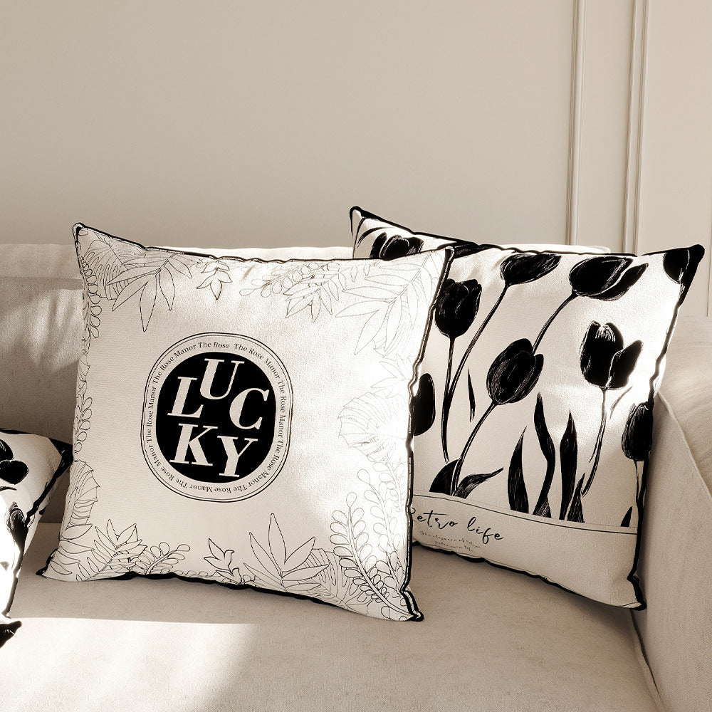 Decorative Graphic Cushion Cover