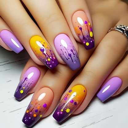 Artistic Ombre Nail Design Acalora