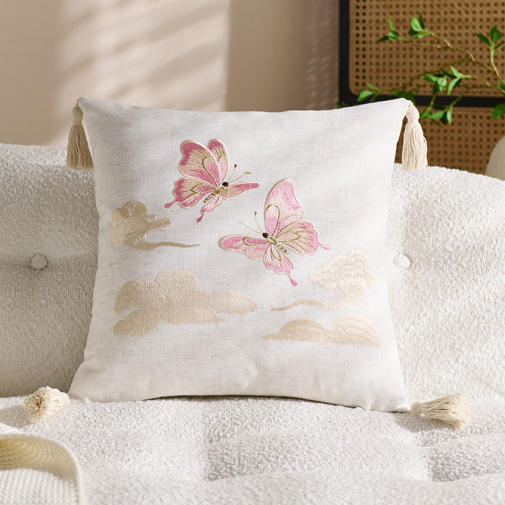 Embroidered Decorative Cushion