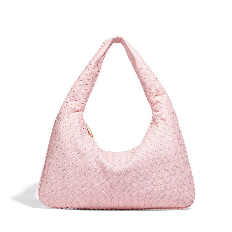 Woven Leather Hobo Bag Acalora