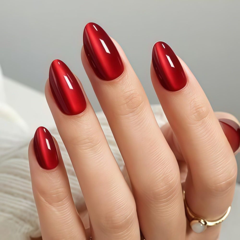 High-quality artificial nails in elegant glossy design Acalora