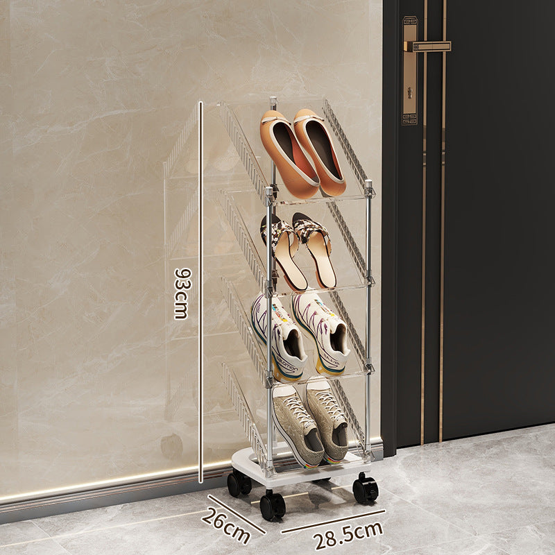 Shoe rack with transparent design Acalora