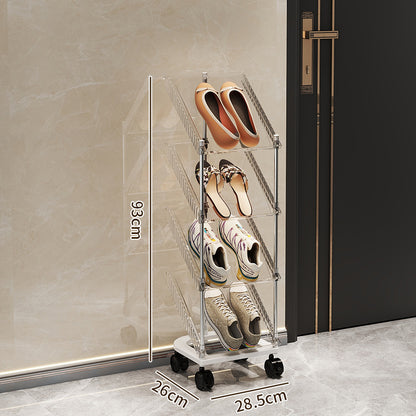 Shoe rack with transparent design Acalora