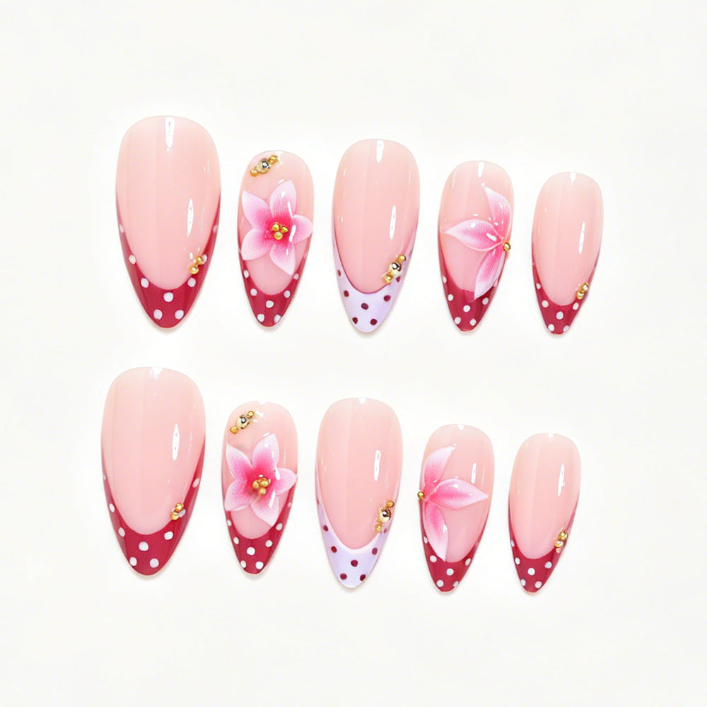 Floral Nail Art Acalora
