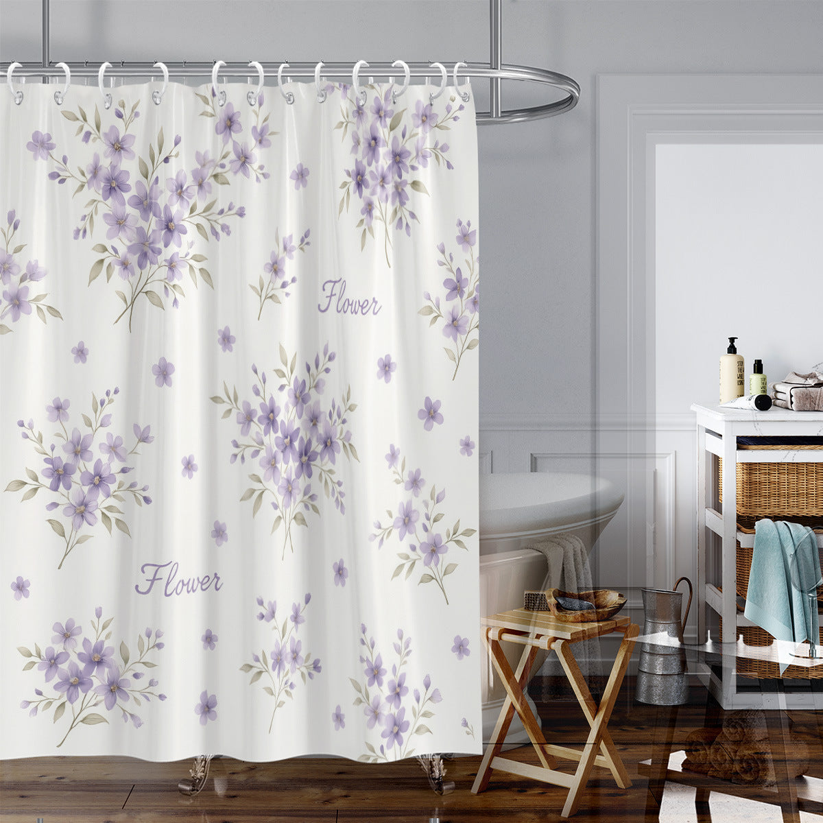 Decorative Shower Curtain