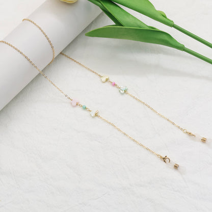 Charming Beaded Eyewear Chain Acalora