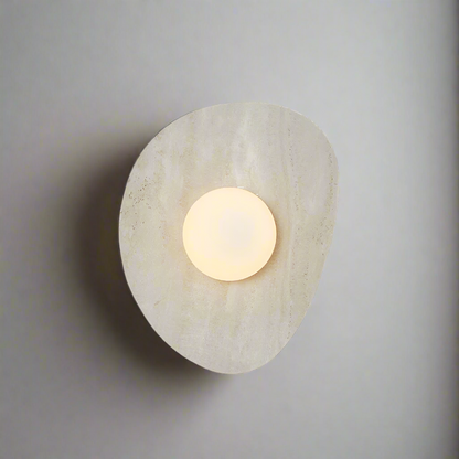 Skanto | Modern Marble Wall Lamp in Scandinavian Design