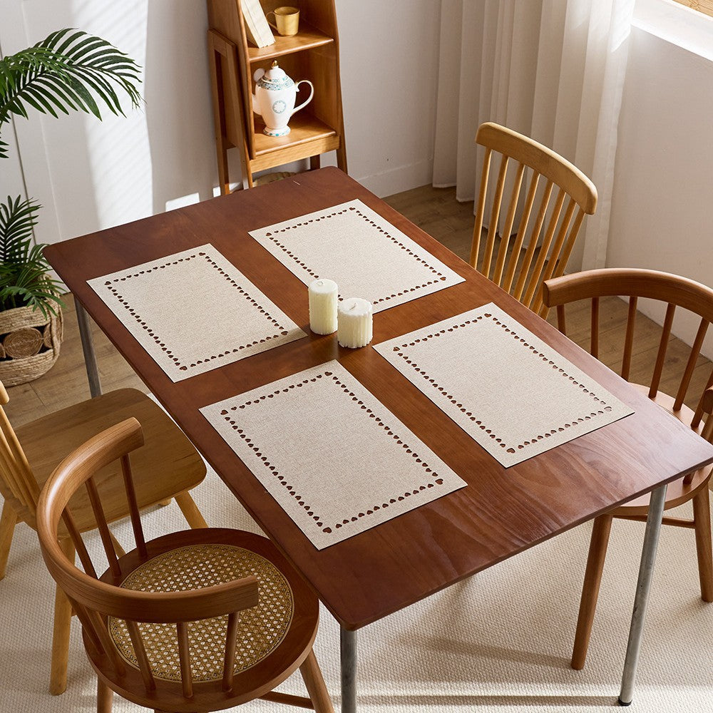 Decorative Laser-Cut Table Placemats