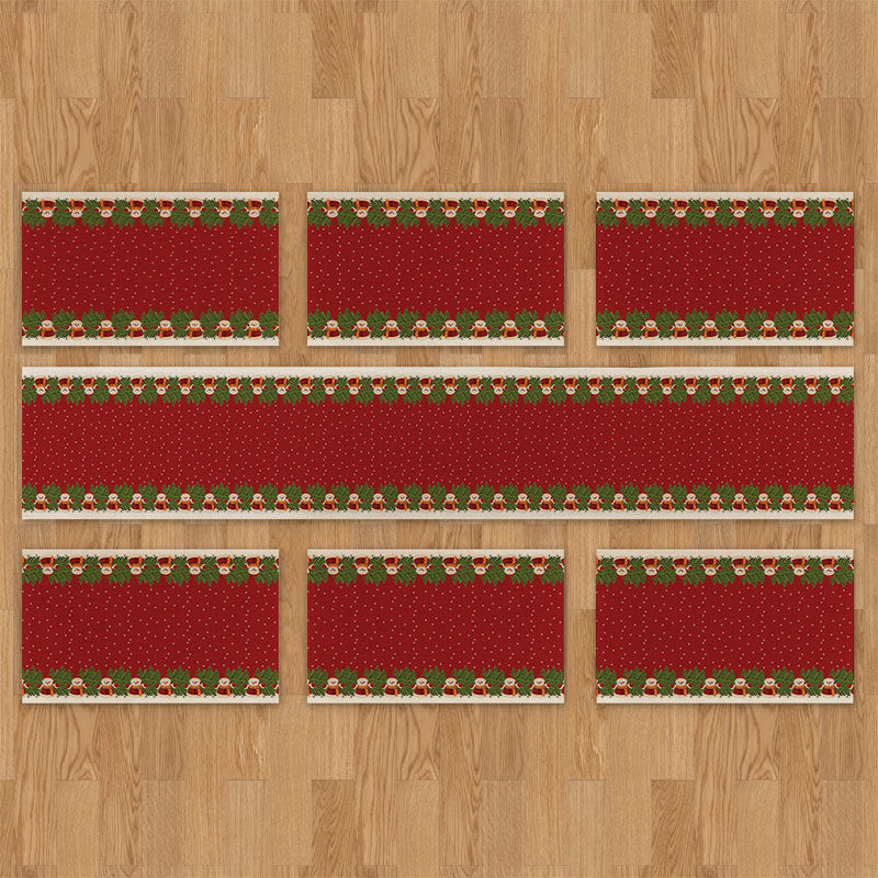 Festive Holiday-Themed Table Runner
