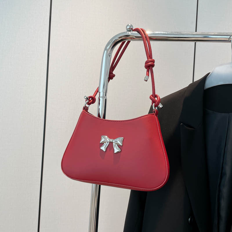 Elegant Bow Detail Crossbody Bag Acalora