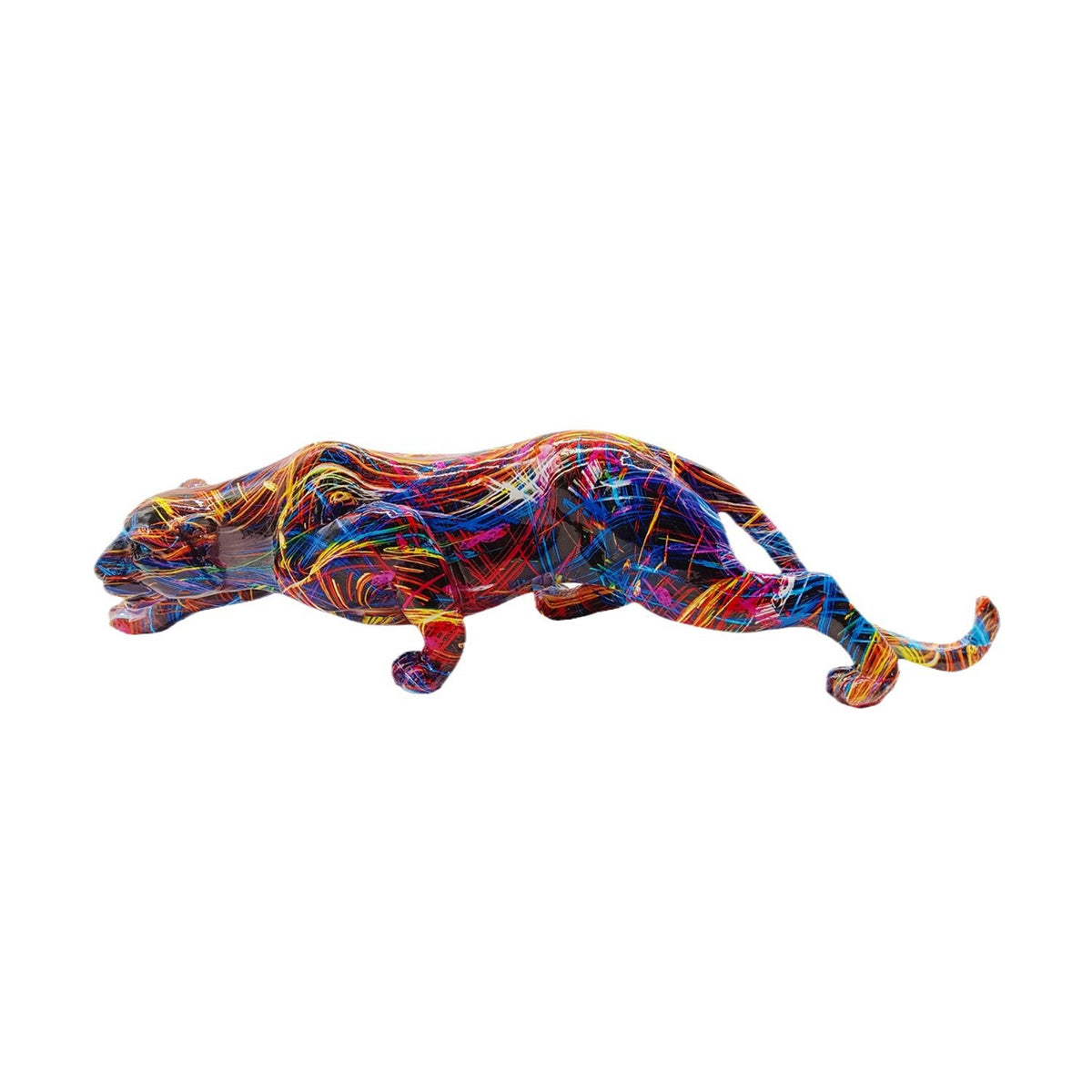 Artful Panther Sculpture Handmade Acalora