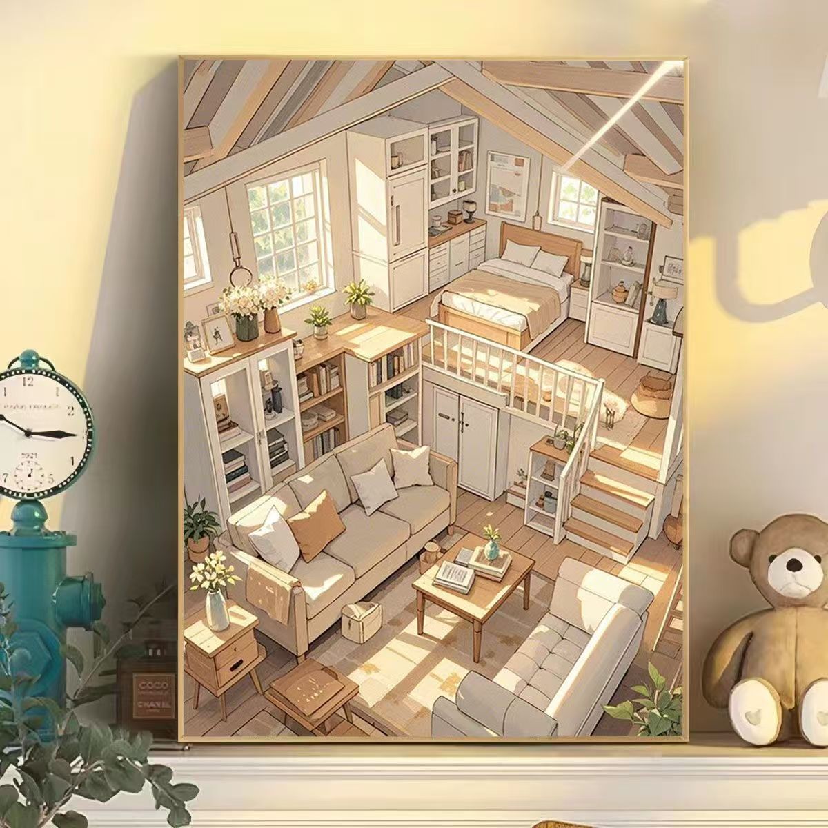 Scenic Street View Wall Art