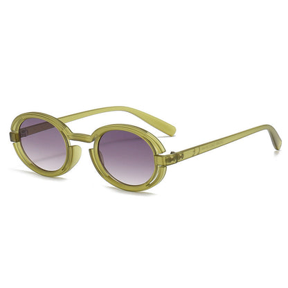Women's Round Sunglasses in a modern retro style Karnz