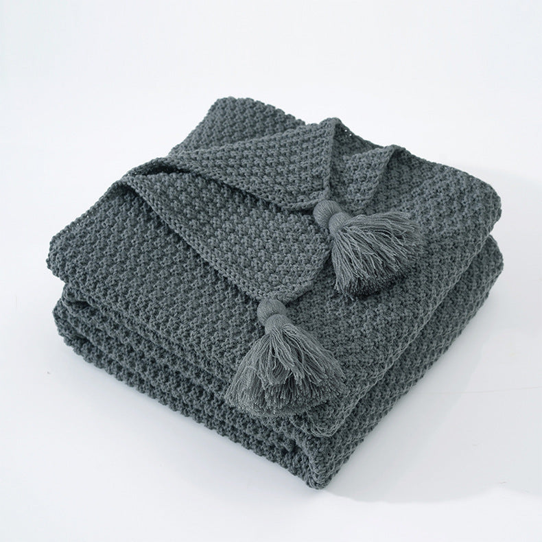 Cozy Woven Throw Blanket