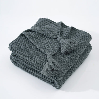 Cozy Woven Throw Blanket