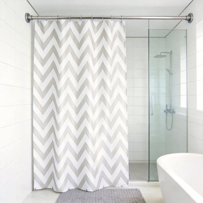 Chevron Pattern Shower Curtain