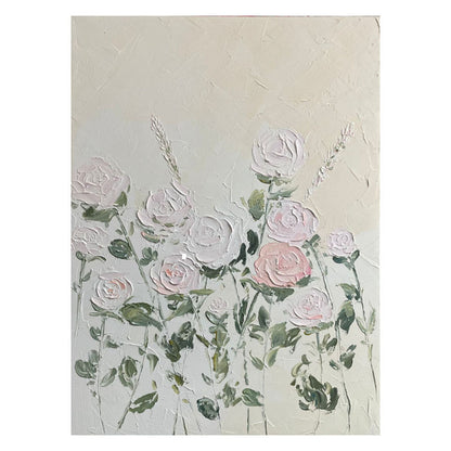 Textured Floral Wall Art