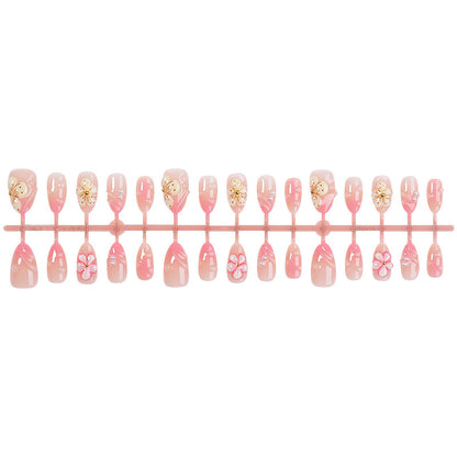 Floral Embellished Press-On Nails Acalora 1788495843