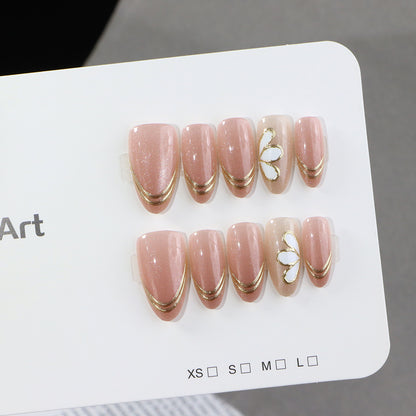Luxurious Glamour Press-On Nail Set Acalora