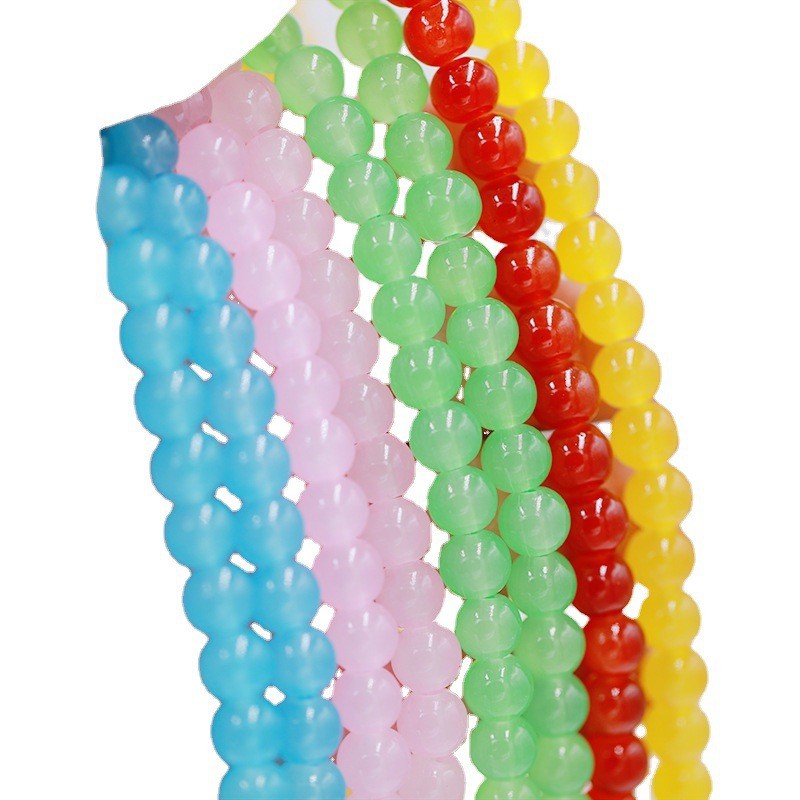 Decorative Glass Bead Necklace Acalora