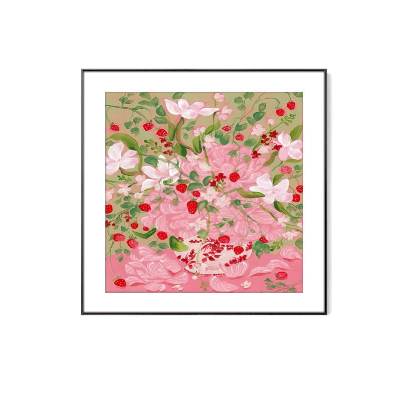 Floral Themed Wall Decoration