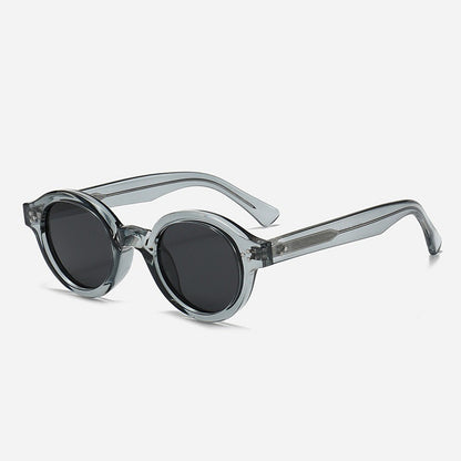 Women's Fashionable Round Sunglasses with Stylish Accents Karnz
