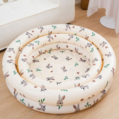 Inflatable children's pool with maritime design Skanto