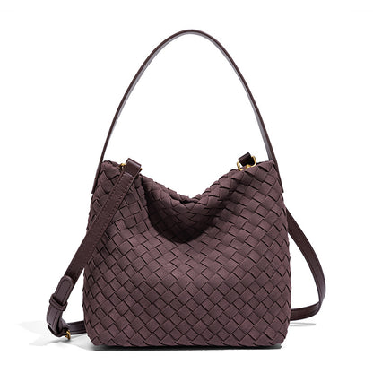 Textured Vegan Leather Crossbody Bag Acalora