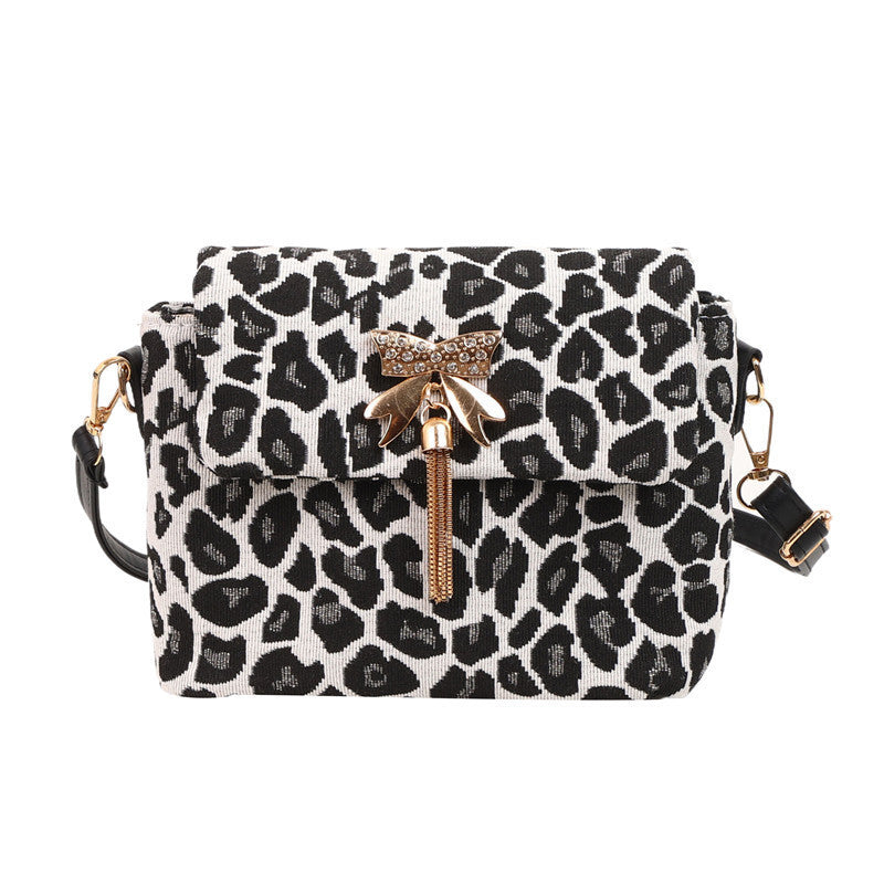 Chic Leopard Print Crossbody Bag Acalora
