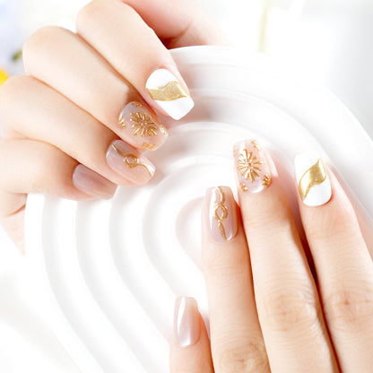 Artistic Metallic Nail Set Acalora