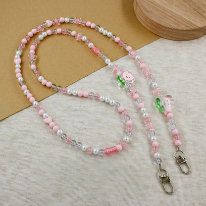 Playful Beaded Eyewear Chain Acalora
